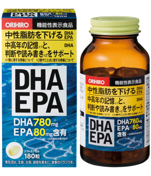 ORIHIRO DHA/EPA 180 capsules ORIHIRO DHA/EPA 180 capsules